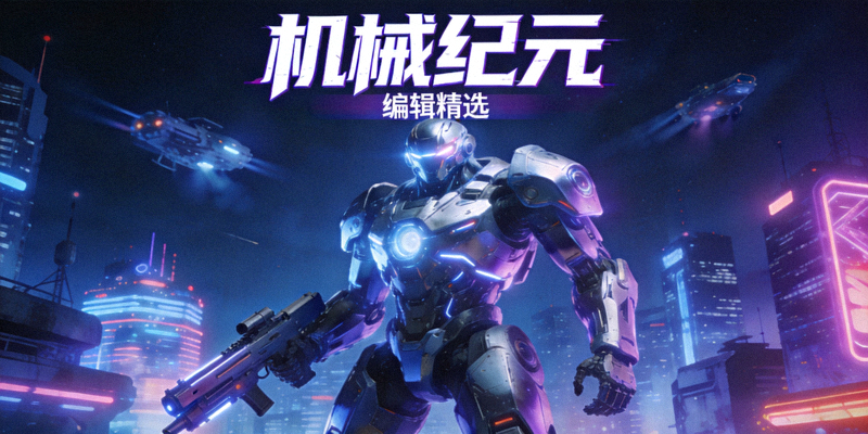 编辑精选动漫《机械纪元》海报，科幻机甲动漫